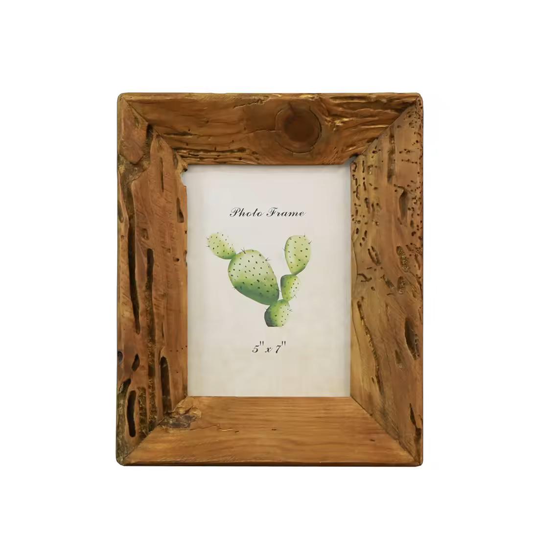 Wooden photo frame horizontal vertical 4x6 and 5x7