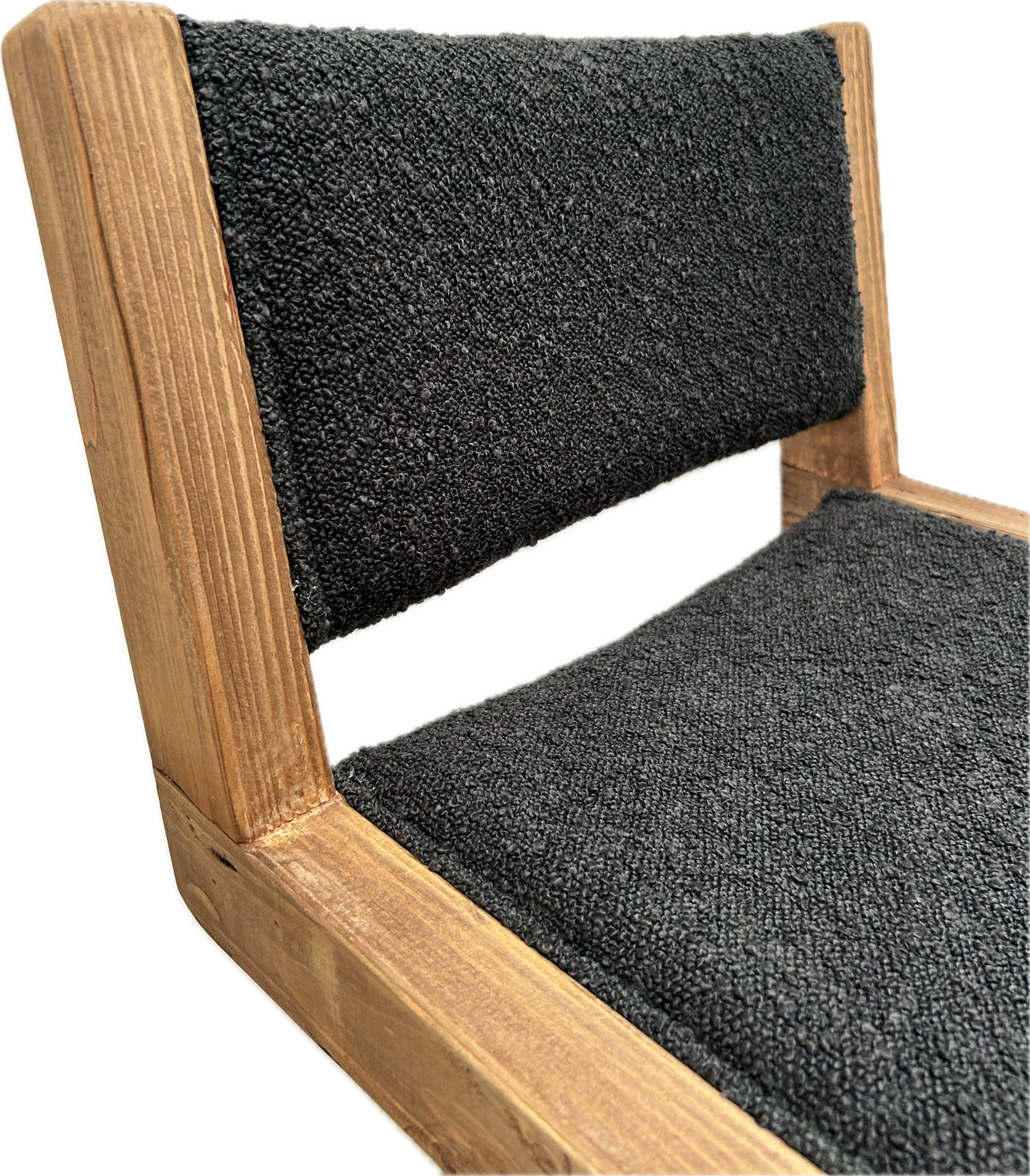 Bromley Bar Stool - Black Fabric