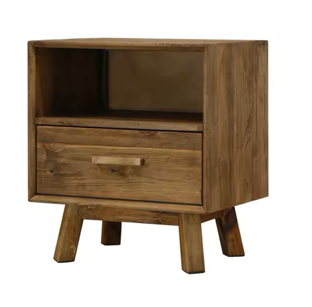 Ellery Reclaimed Wood Bedside Table