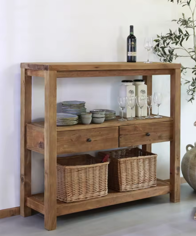 Farmhouse console table