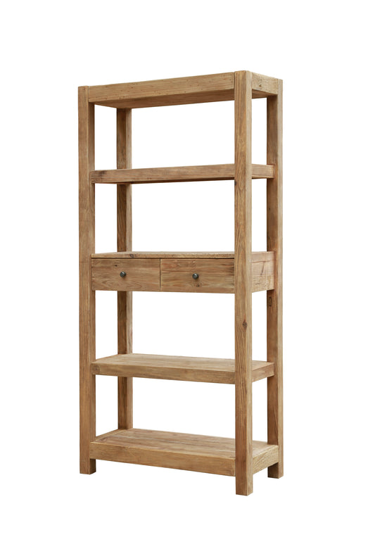 Wooden bookshelf with modern design farmhouse style modern country style bookshelf